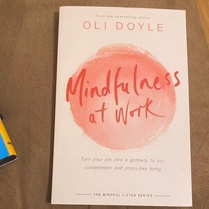 Mindfulness at Work by - White and Pink Cover